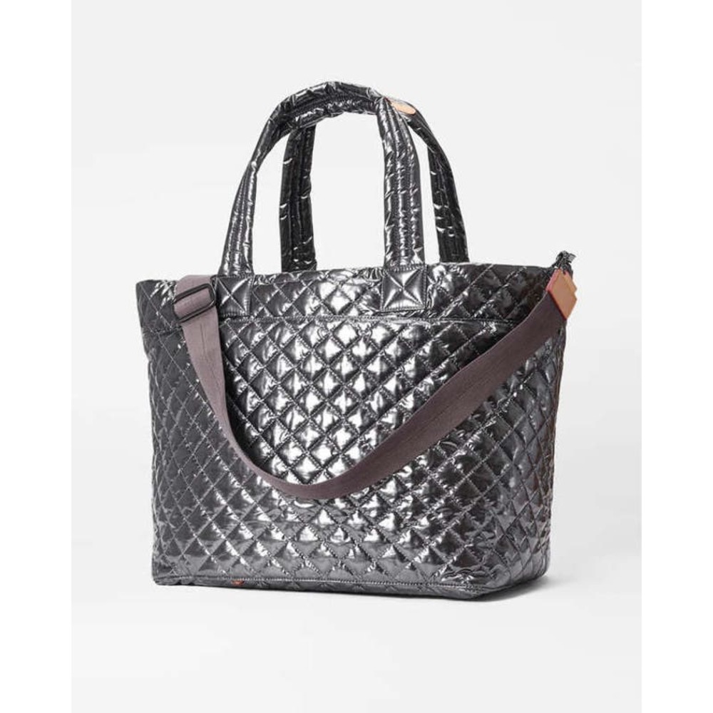MZ WALLACE METRO TOTE DELUXE - ANTRACITE/PEWTER